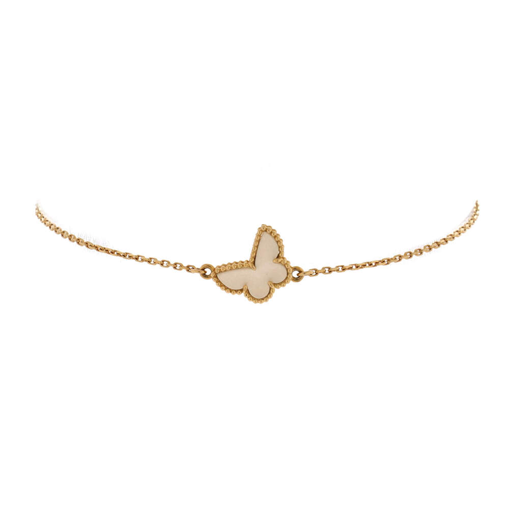 Van Cleef & Arpels Sweet Alhambra Butterfly Bracelet
